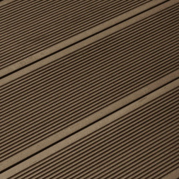 Террасная доска цвет Мербау Коллекция FLAX CM Decking