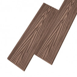 Заборная доска цвет Красное дерево 4м Коллекция Tehno Avista New ТехноДПК