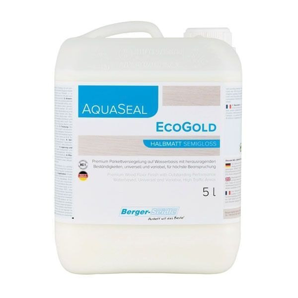 Лак Berger Aqua-Seal EcoGold Матовый 5 л