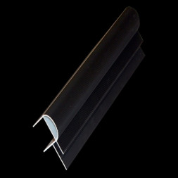 Профиль ступени анодированный алюминиевый цвет Черный MasterDeck