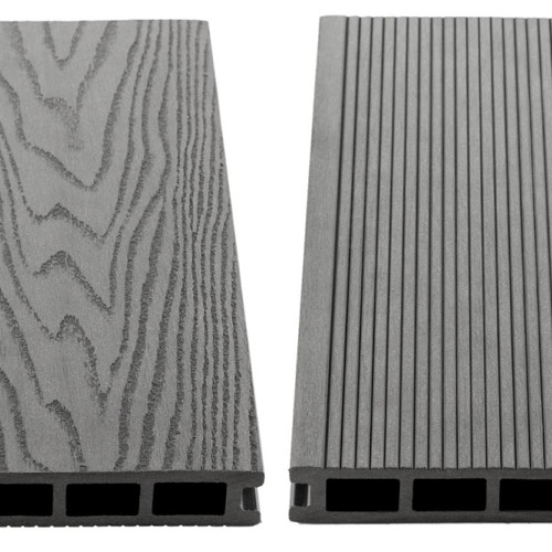 Террасная доска цвет Эбен Коллекция Grand CM Decking