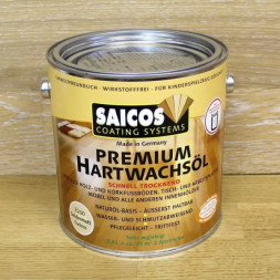 Масло Saicos Premium Hartwachsol 3200 шелковисто-матовое 2,5 л