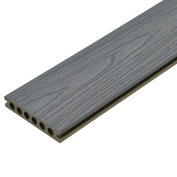 Террасная доска цвет Лайт Грэй Коллекция REVERSE CM Decking