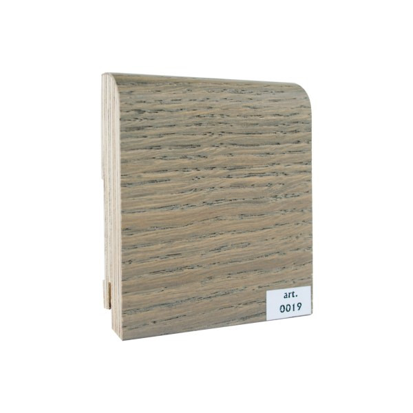 Плинтус Finitura dekor Плинтус Finitura dekor 83*19*2400 шпон арт.№019