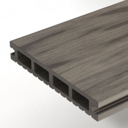 Террасная доска цвет Серый дым 3м Коллекция Select Colorite Woodvex