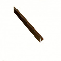 Уголок алюминиевый цвет Венге MasterDeck