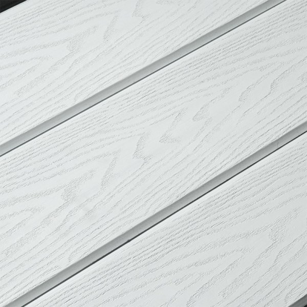 Фасадная доска цвет Белый Коллекция Fusion CM Decking