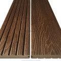 Террасная доска цвет Махагон Коллекция Solid Colorite Woodvex