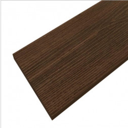 Заборная доска цвет Палисандр, 3м Woodvex