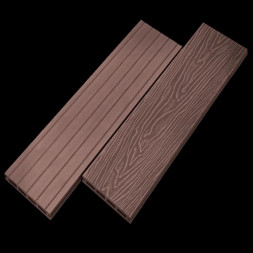 Террасная доска цвет Красное дерево 3м Коллекция GW Light ТехноДПК