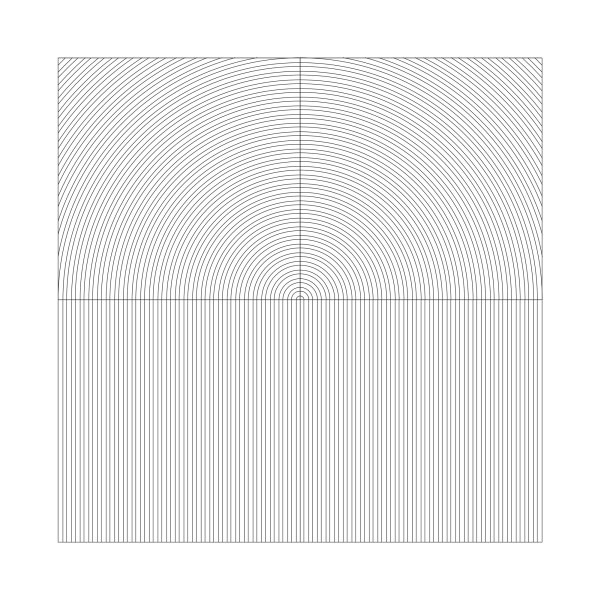 Стеновая квадратная панель Круги Латте Ликорн 