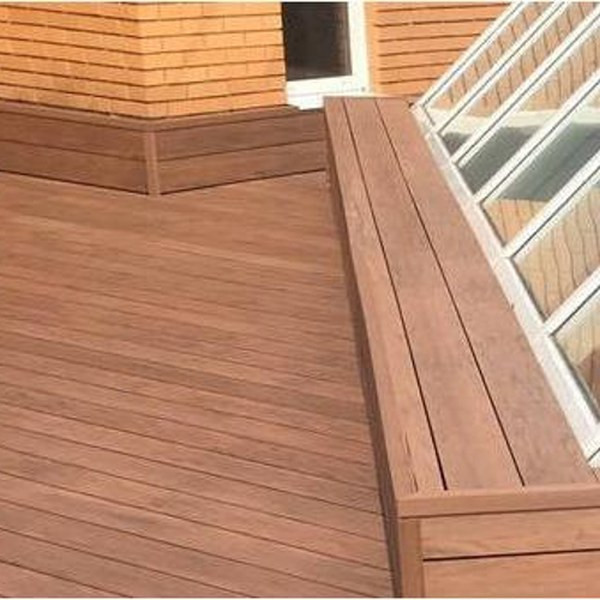 Террасная доска цвет Палисандр 4м Коллекция Select Colorite Woodvex