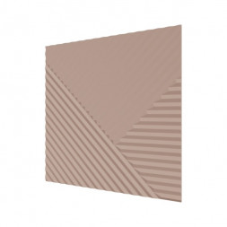 Стеновая квадратная панель Пирамида Лиловая