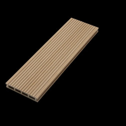 Террасная доска цвет Белый дуб 4м Коллекция Tehno Grand 3D ТехноДПК