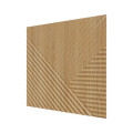 Стеновая квадратная панель Пирамида Орех Светлый Ликорн 